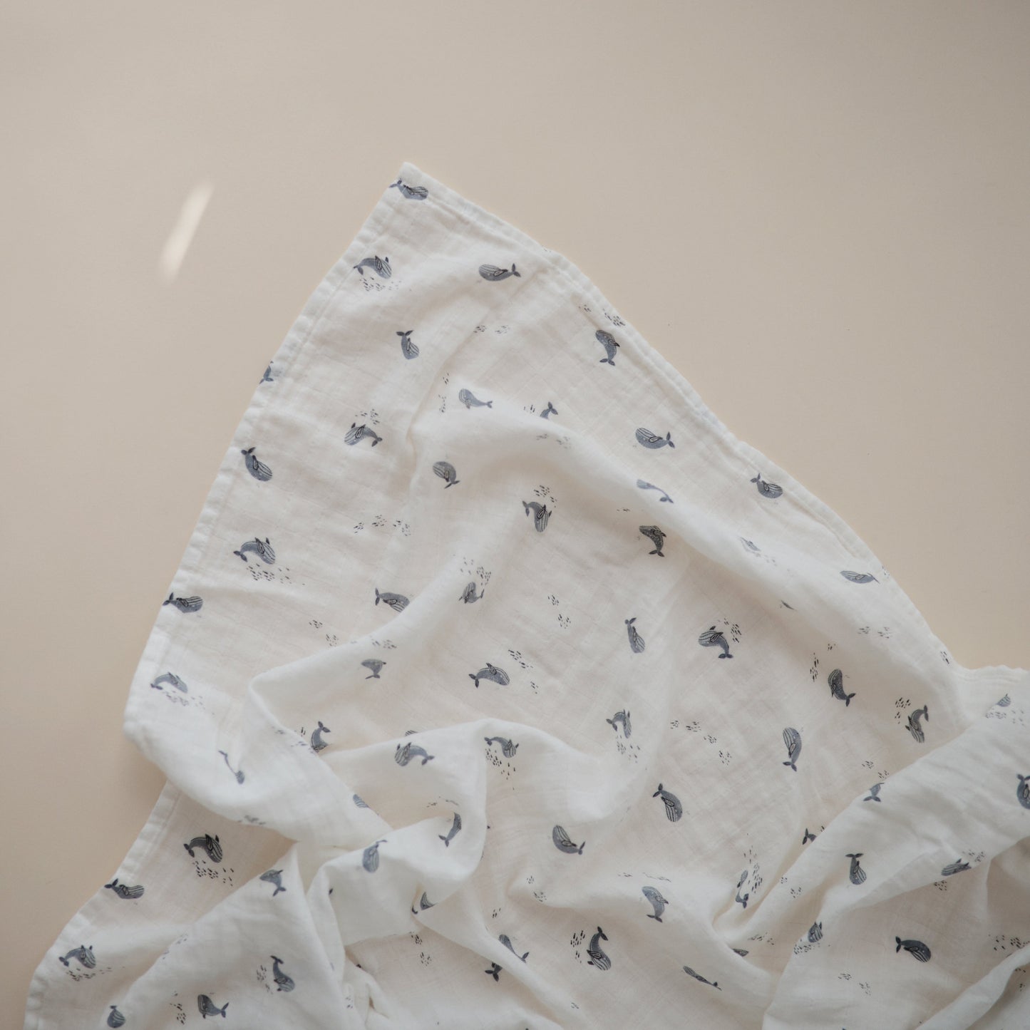 Organic Cotton Muslin Swaddle Blanket- Multiple Color Options