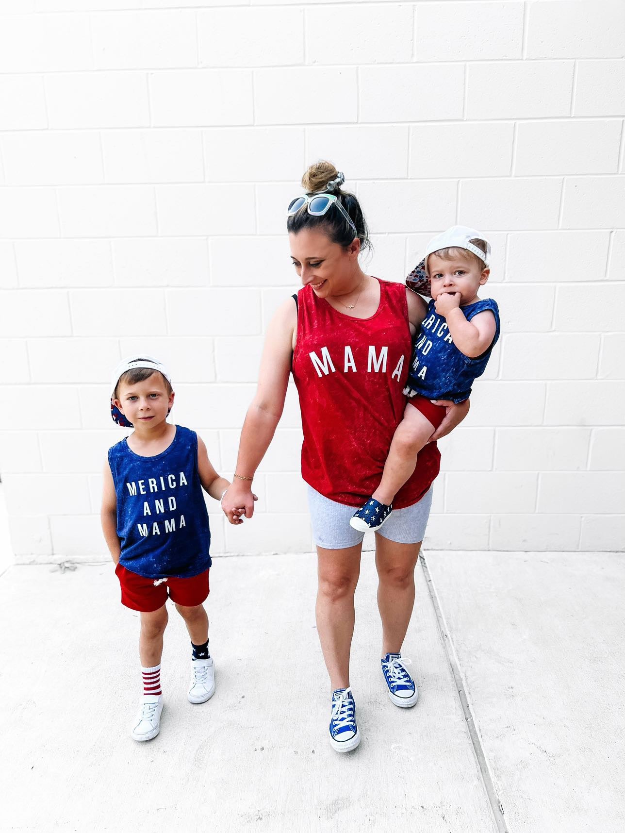 Merica And Mama Child Tank