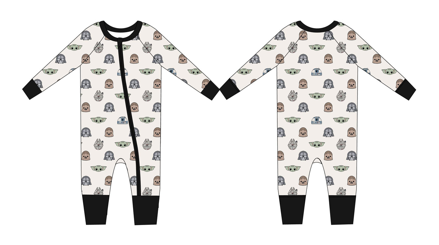 Galaxy Zippy Pajama