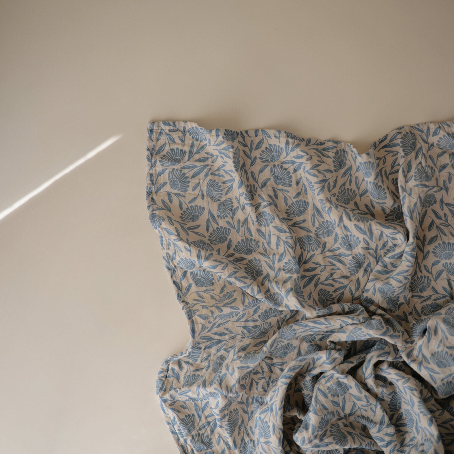 Organic Cotton Muslin Swaddle Blanket- Multiple Color Options