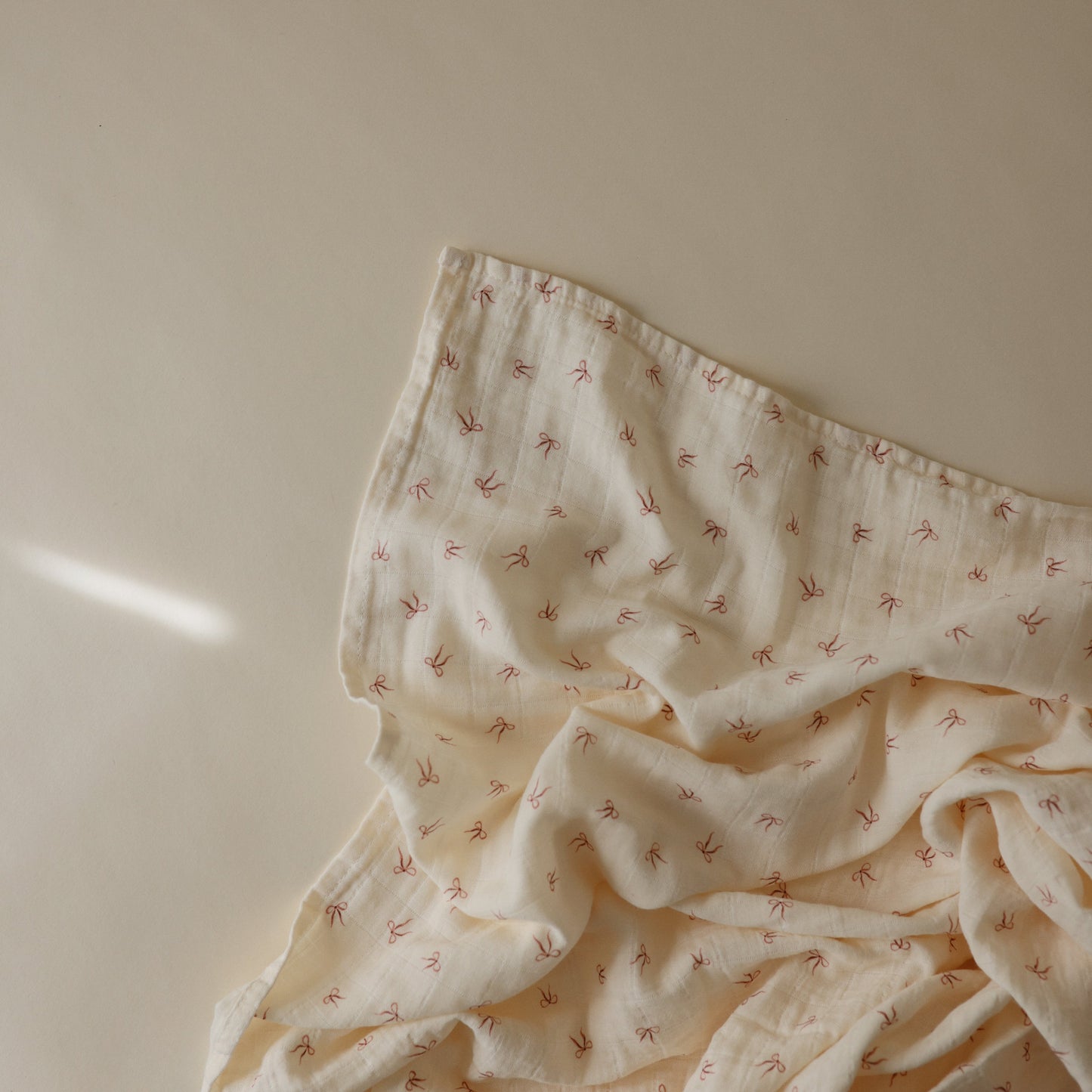 Organic Cotton Muslin Swaddle Blanket- Multiple Color Options
