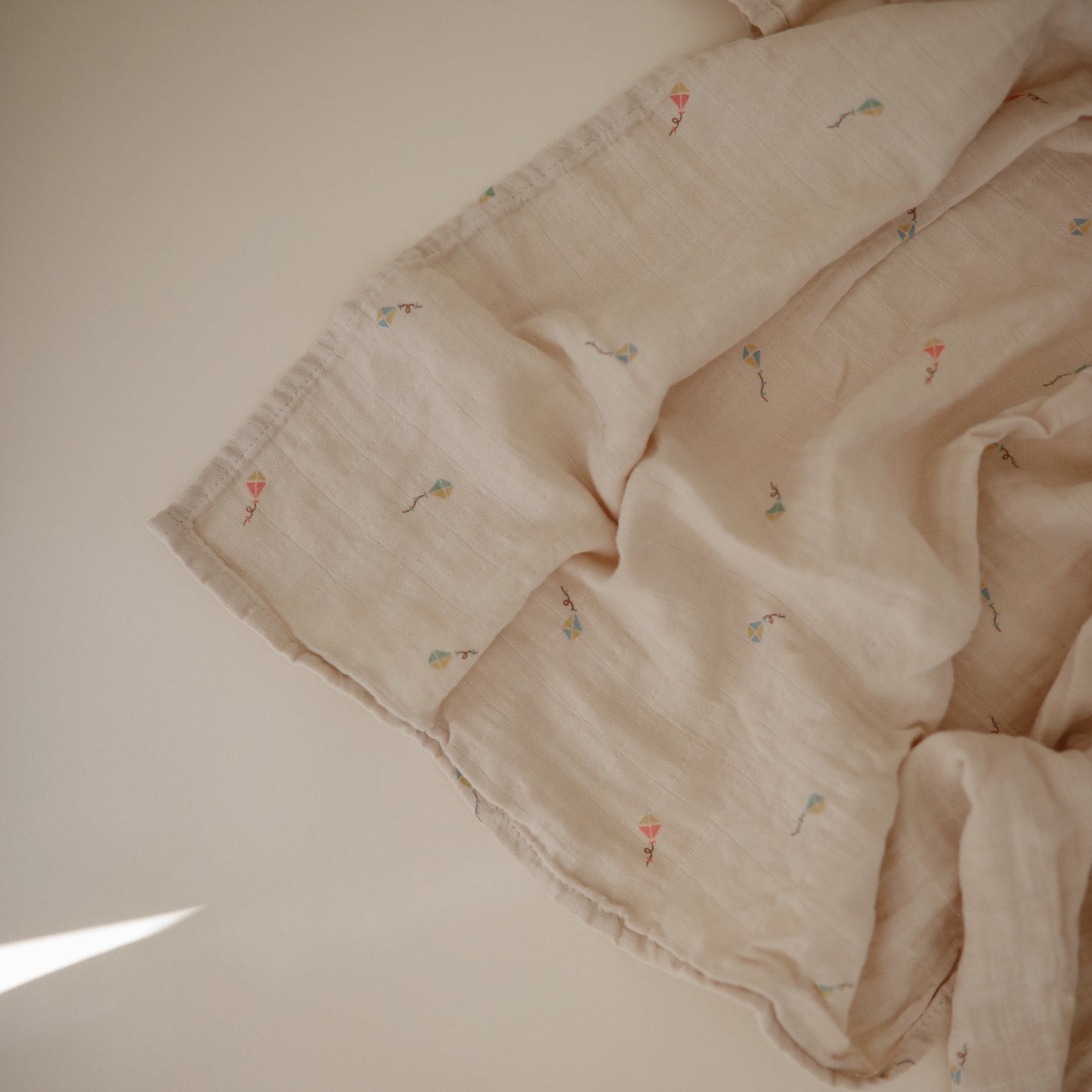 Organic Cotton Muslin Swaddle Blanket- Multiple Color Options