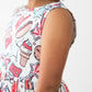 Red, White & BBQ Tank Twirl Dress