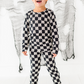 Checkered Ghost Bamboo PJ Set