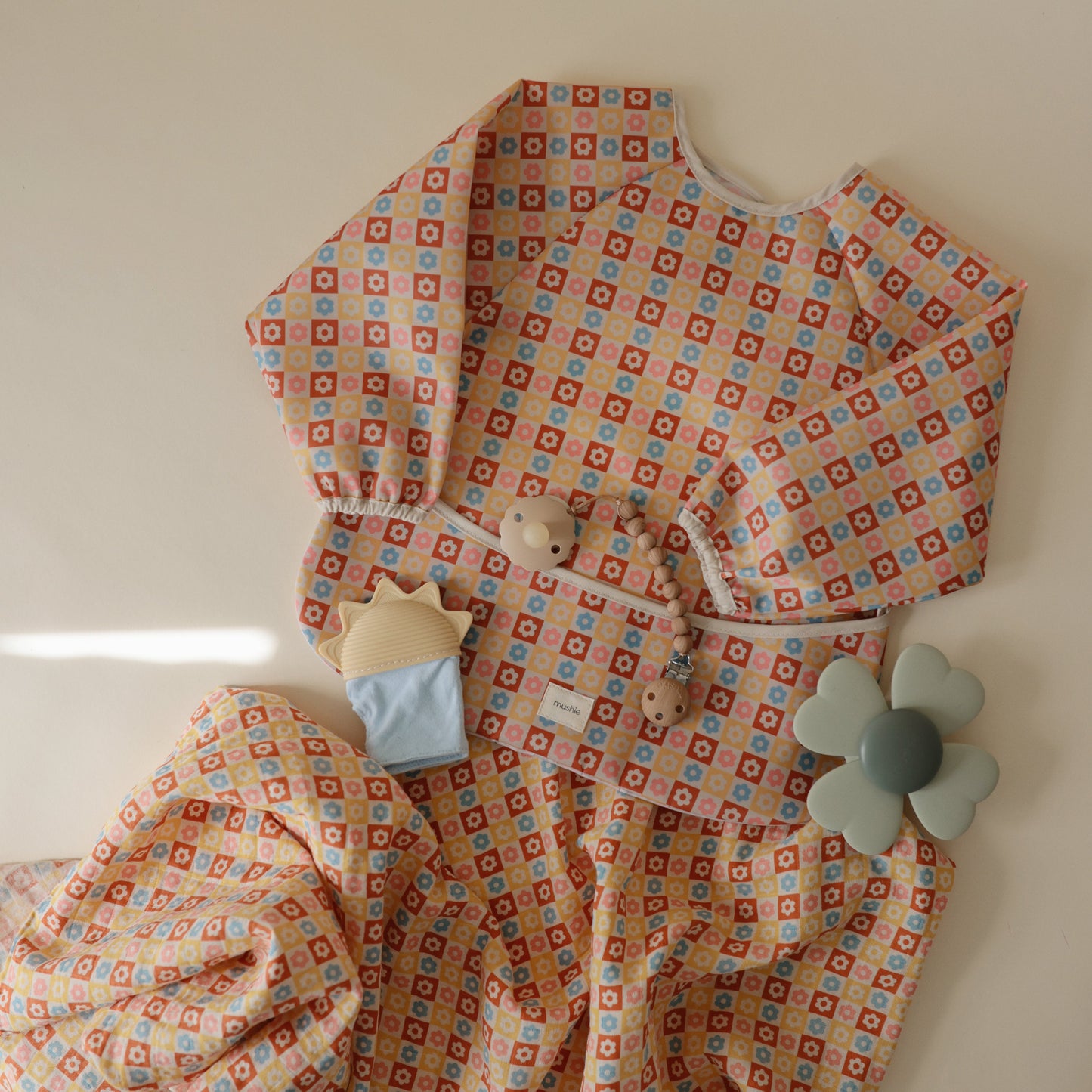 Organic Cotton Muslin Swaddle Blanket- Multiple Color Options