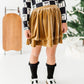 Carmel Velvet | 2-Tiered SKORT