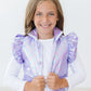 Lavender Haze Checker Puffer Vest