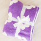 Lilac Flower Cozy Blanket