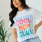 Cool Mom Club White Graphic Tee