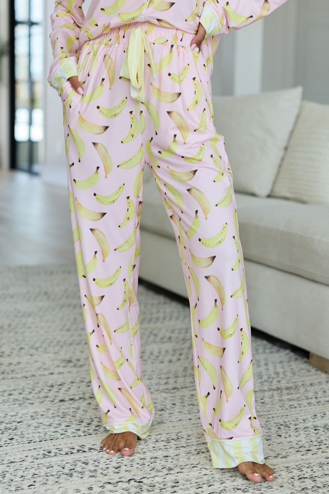 Cozy Crush Pajama Pants - Banana Bliss