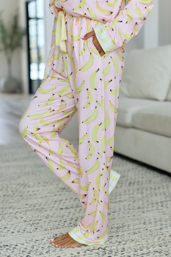 Cozy Crush Pajama Pants - Banana Bliss