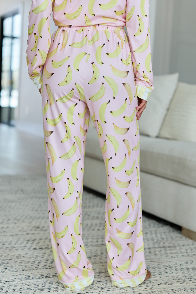 Cozy Crush Pajama Pants - Banana Bliss