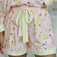 Cozy Crush Pajama Shorts - Banana Bliss