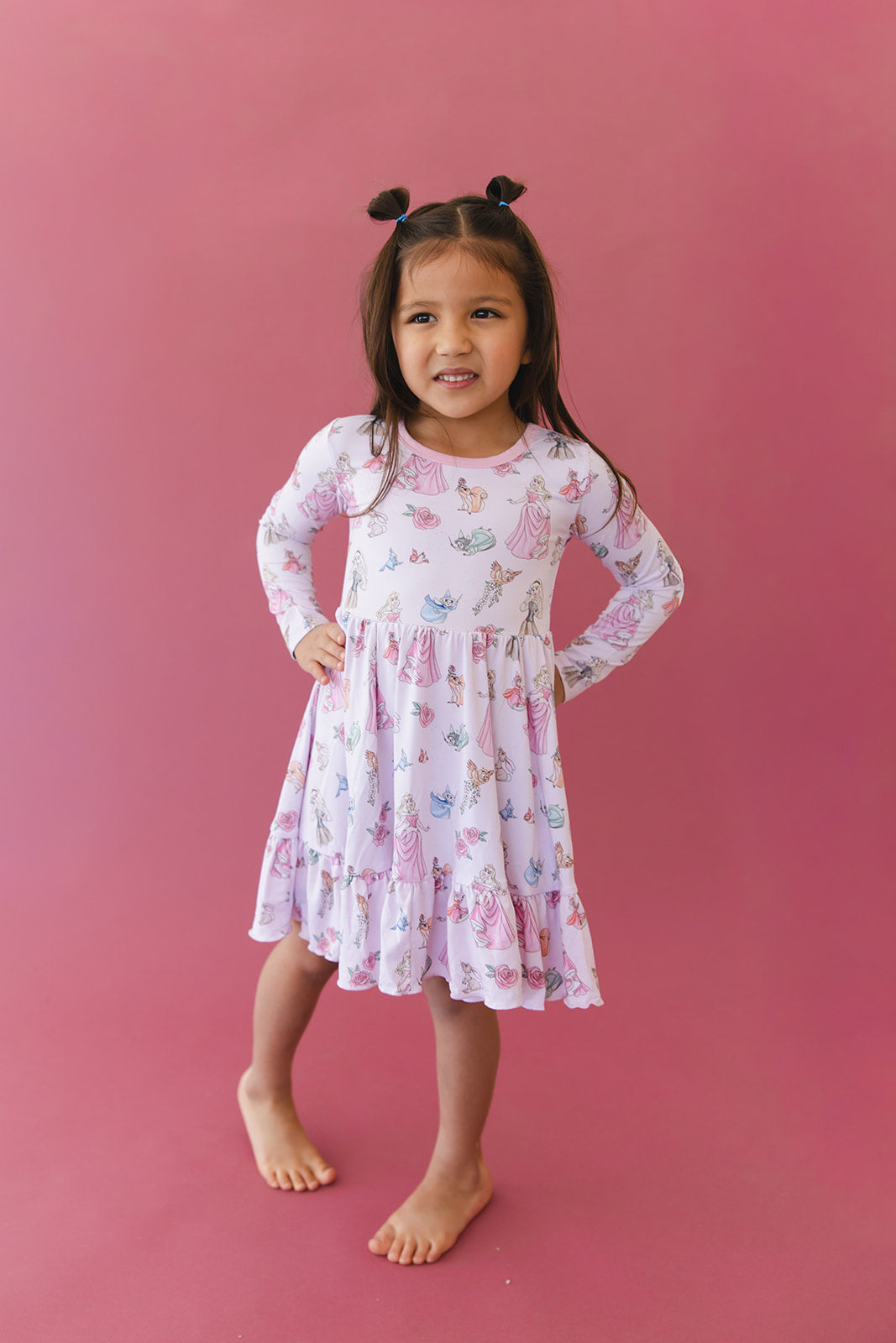 Rose Ruffle Dress