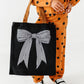 STRIPED BOW | Trick-or-Treat Bag