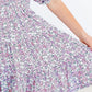 Lovely Lavender Smocked Ruffle Dress