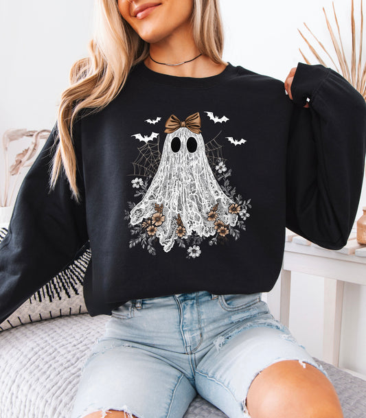 Lace Ghost Sweatshirt