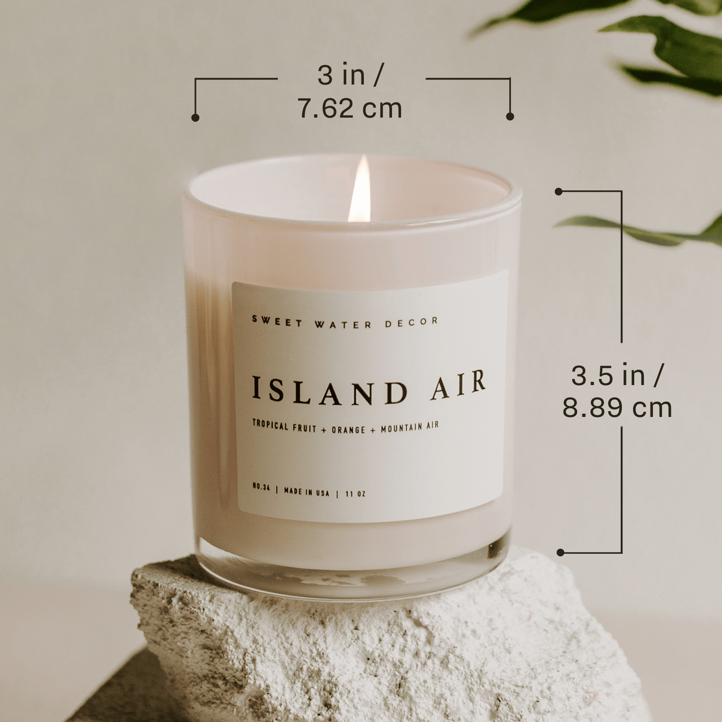Ube Latte Soy Candle - White Jar - 11 oz