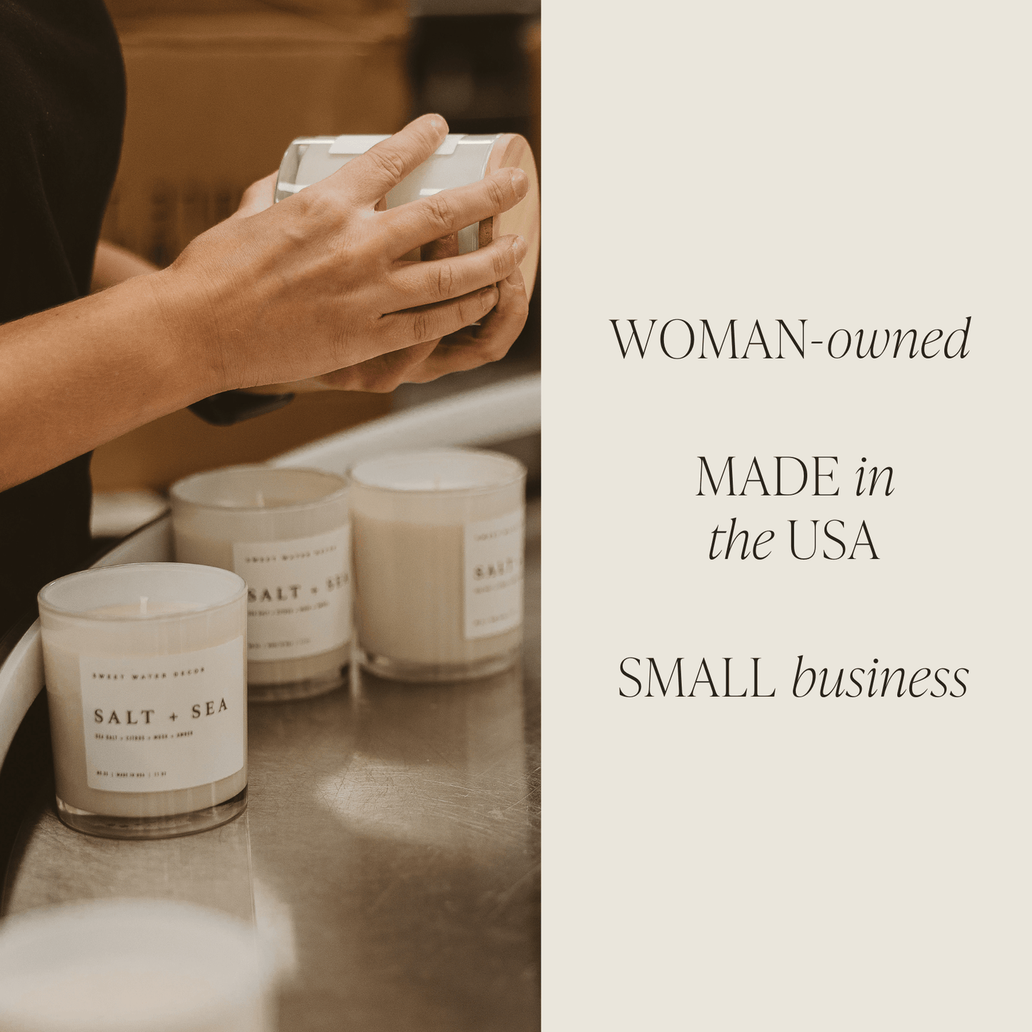 Ube Latte Soy Candle - White Jar - 11 oz
