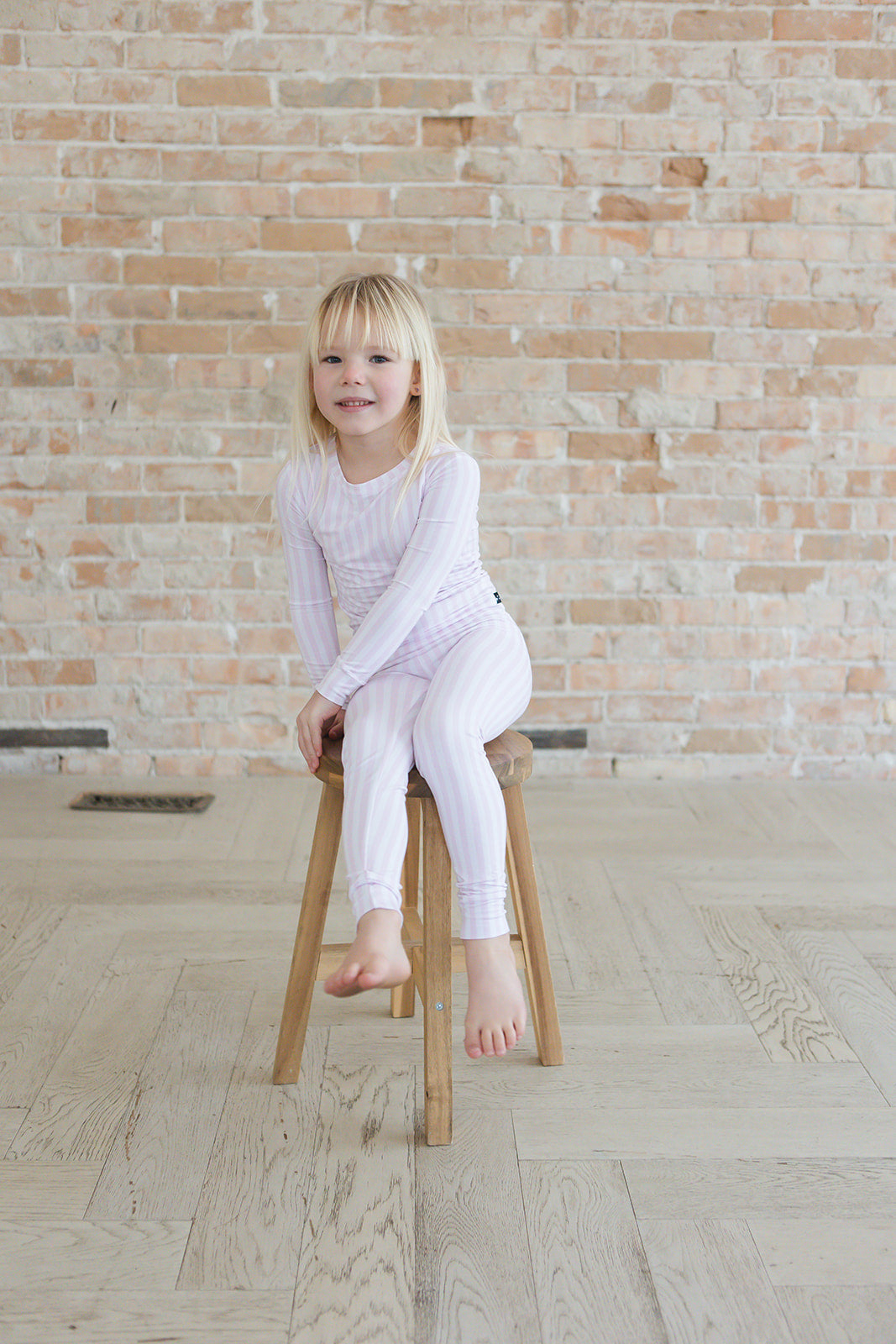 Pink Stripes 2-Piece Pajama Set