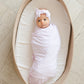 Pink Stripes Lightweight Blanket