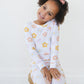 Daizzzy Ribbed 2-Piece Pajama Set