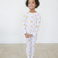 Daizzzy Ribbed 2-Piece Pajama Set