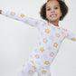 Daizzzy Ribbed 2-Piece Pajama Set