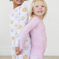Daizzzy Ribbed 2-Piece Pajama Set
