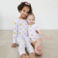 Daizzzy Ribbed 2-Piece Pajama Set