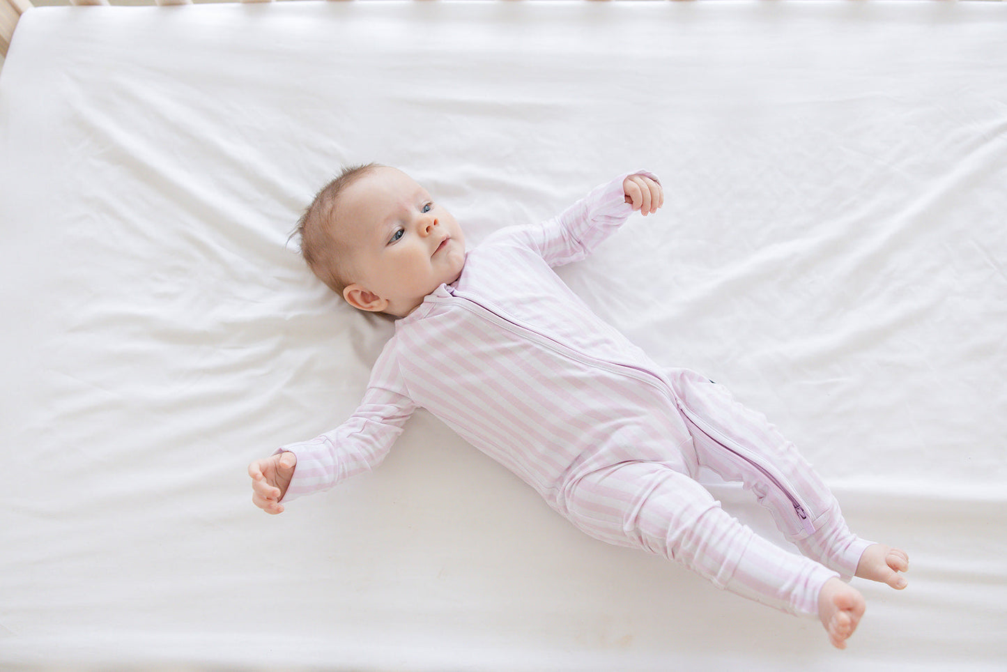 Pink Stripes Zippy Pajama