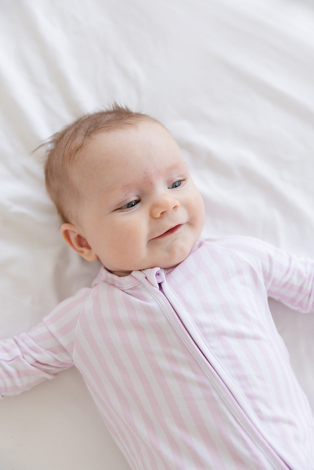 Pink Stripes Zippy Pajama