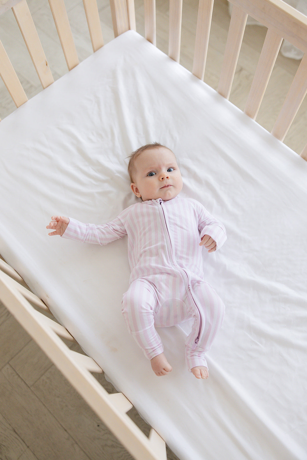 Pink Stripes Zippy Pajama