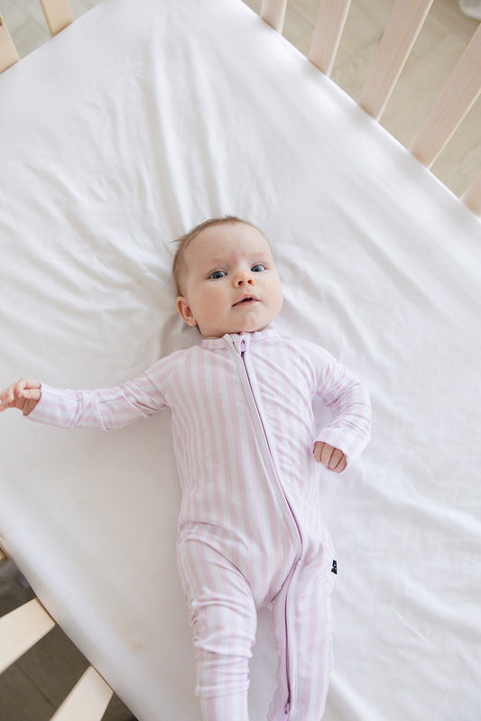 Pink Stripes Zippy Pajama