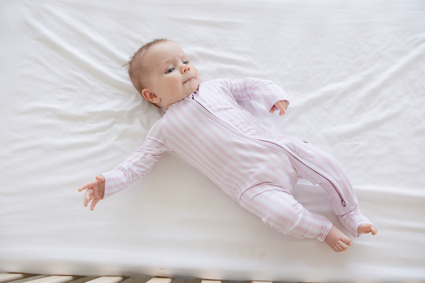 Pink Stripes Zippy Pajama