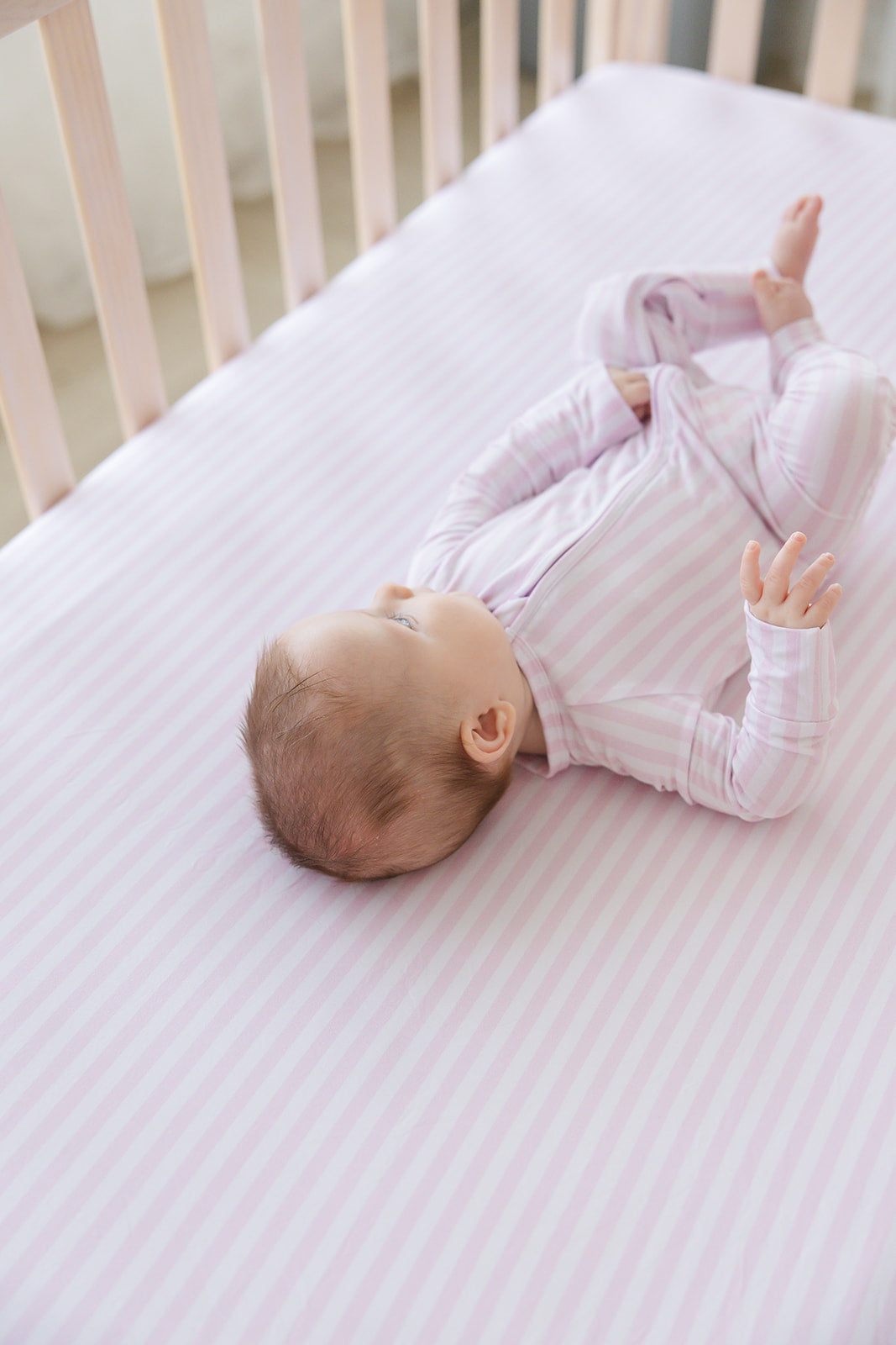 Pink Stripes Zippy Pajama