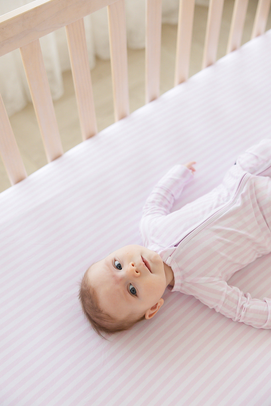 Pink Stripes Zippy Pajama
