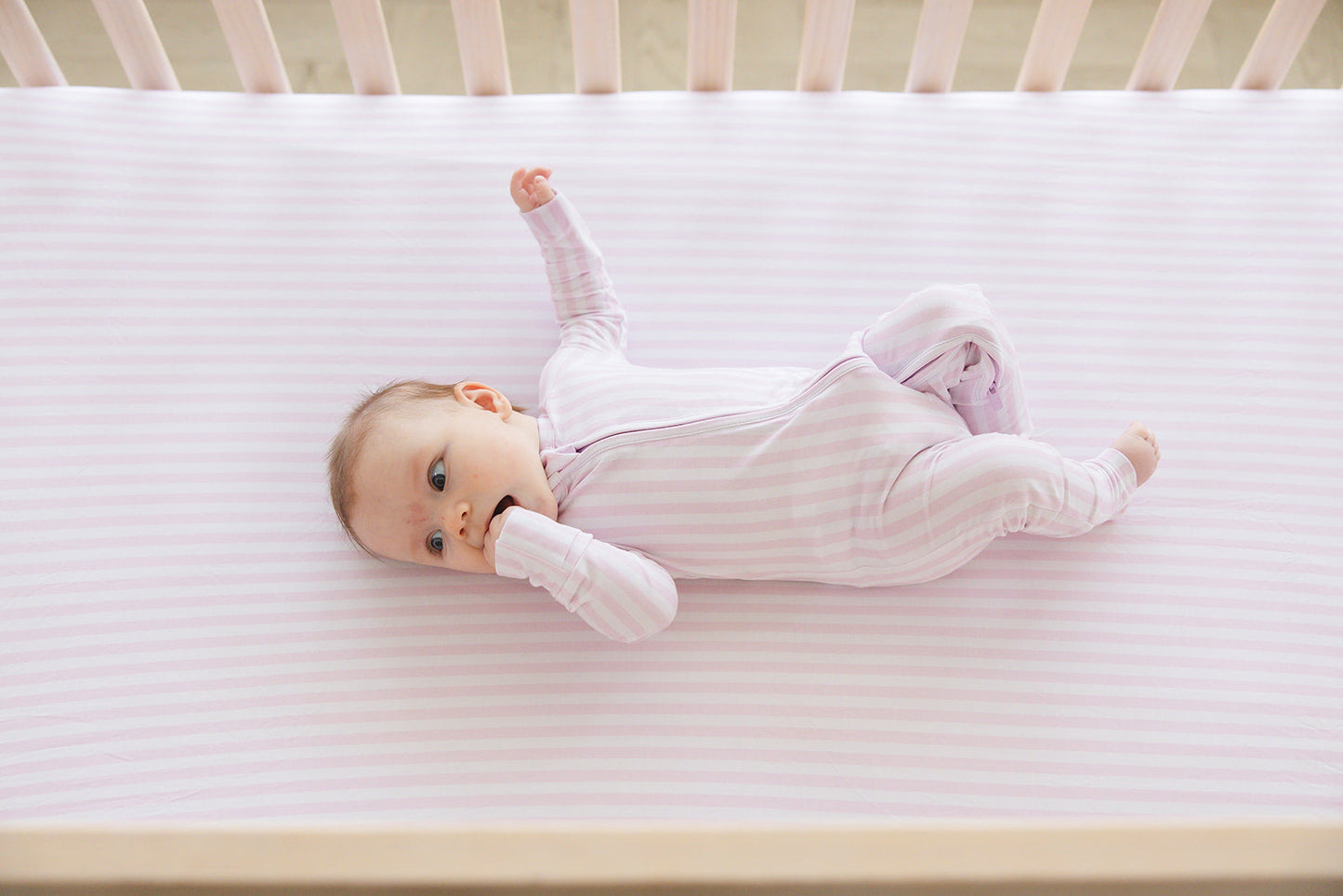 Pink Stripes Zippy Pajama