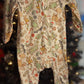 Retro Skateboarding Grinch Zip Pajamas