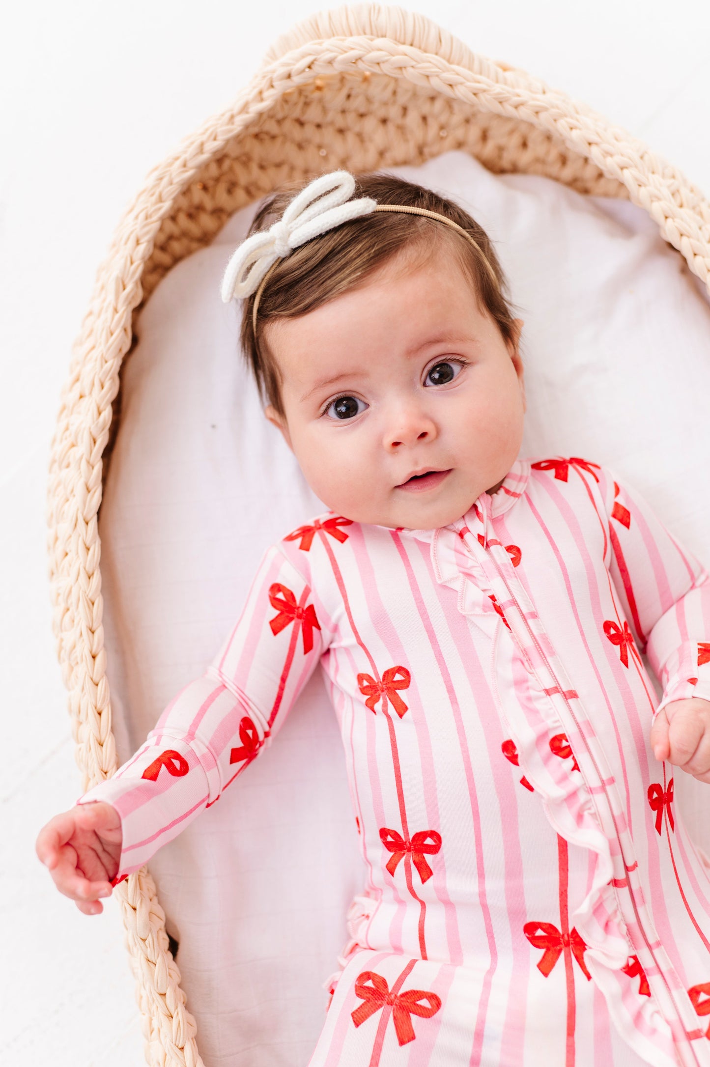 Ruby Ribbons Ruffle Convertible Romper