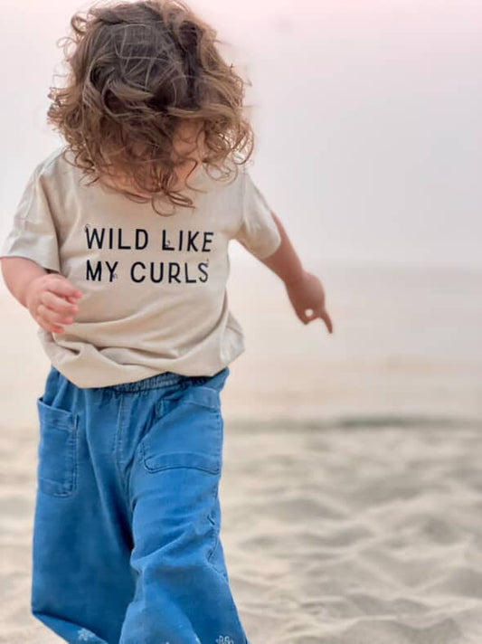Wild Like My Curls Tee- 6 Colors