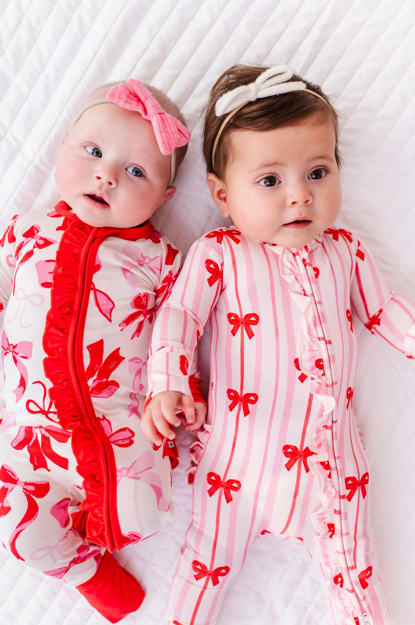 Ruby Ribbons Ruffle Convertible Romper