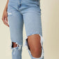 Carly Distressed Mom Jean