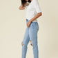 Carly Distressed Mom Jean