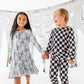 Checkered Ghost Bamboo PJ Set