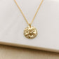 Queen Bee Coin Necklace- Gold