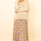 Sienna Reversible Fall Floral Maxi Dress