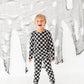 Checkered Ghost Bamboo PJ Set