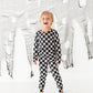 Checkered Ghost Bamboo PJ Set