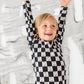 Checkered Ghost Bamboo PJ Set